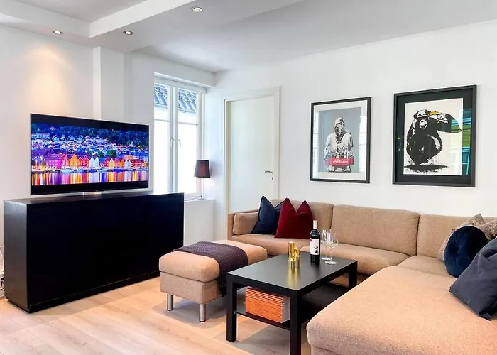 On One Of Bergen's Finest Streets 公寓